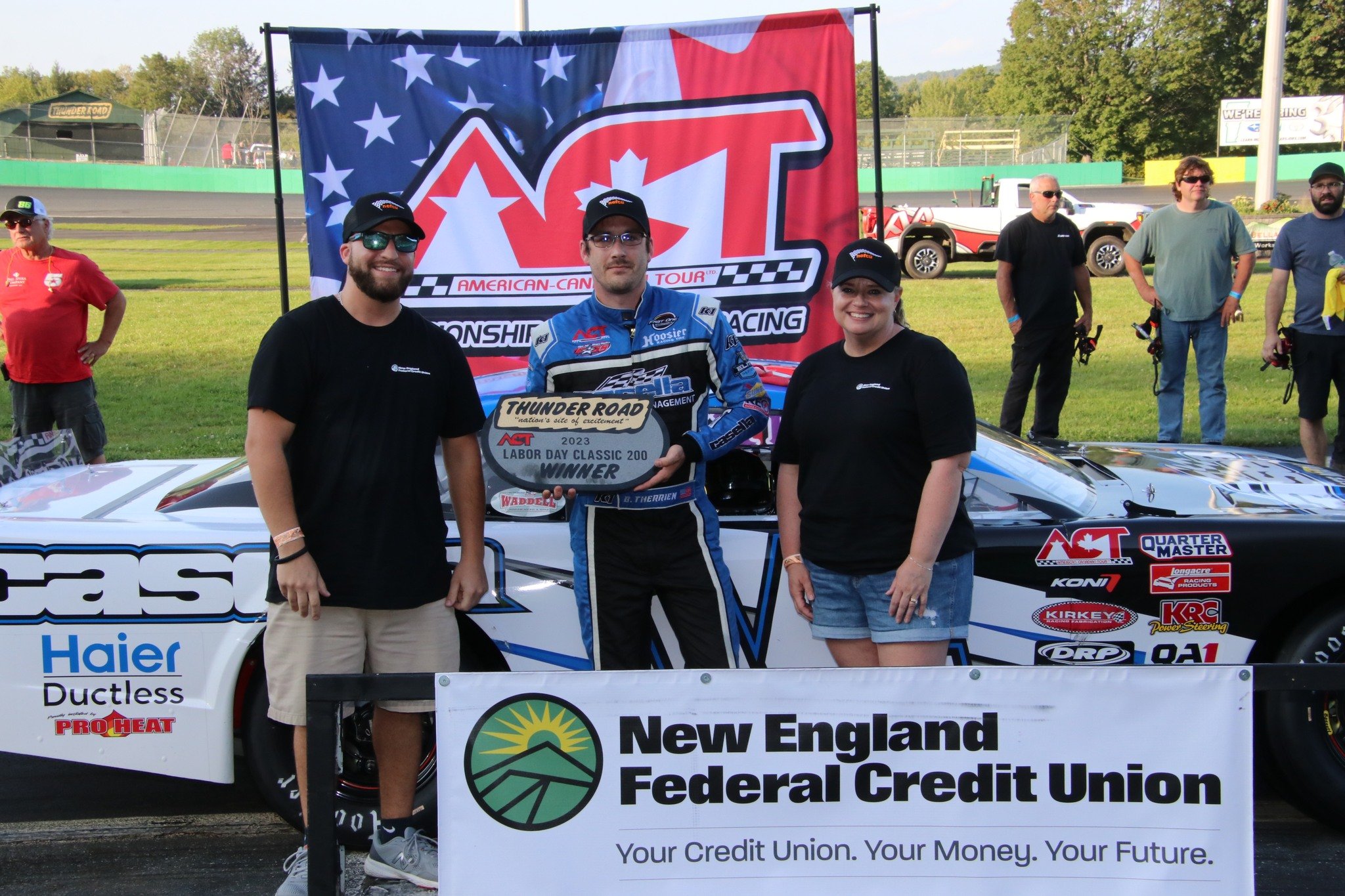 @nefcu / @vsecu Return to Headline the 46th Labor Day Classic 200 for the @acttour on Sunday, September 1st - Read more at thunderroadvt.com

📸 Alan Ward