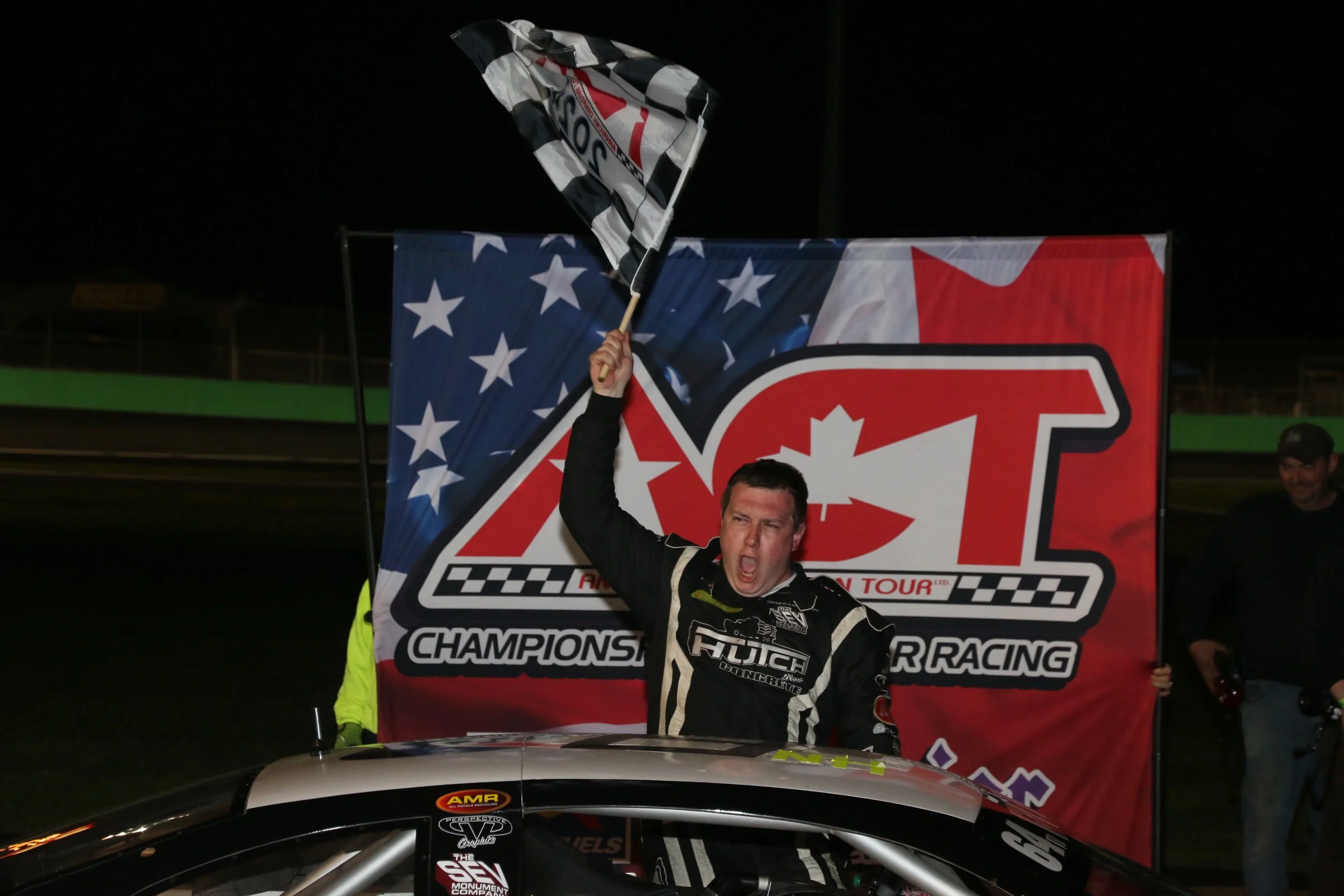 Barre’s Chris Pelkey Takes Community Bank 150 Checkers