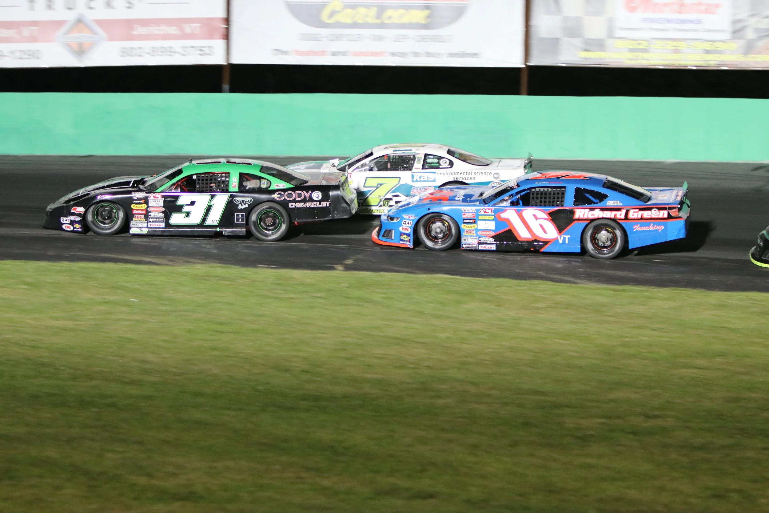 Stephen Donahue and Cody Blake Capitalize on Double Late Model Features