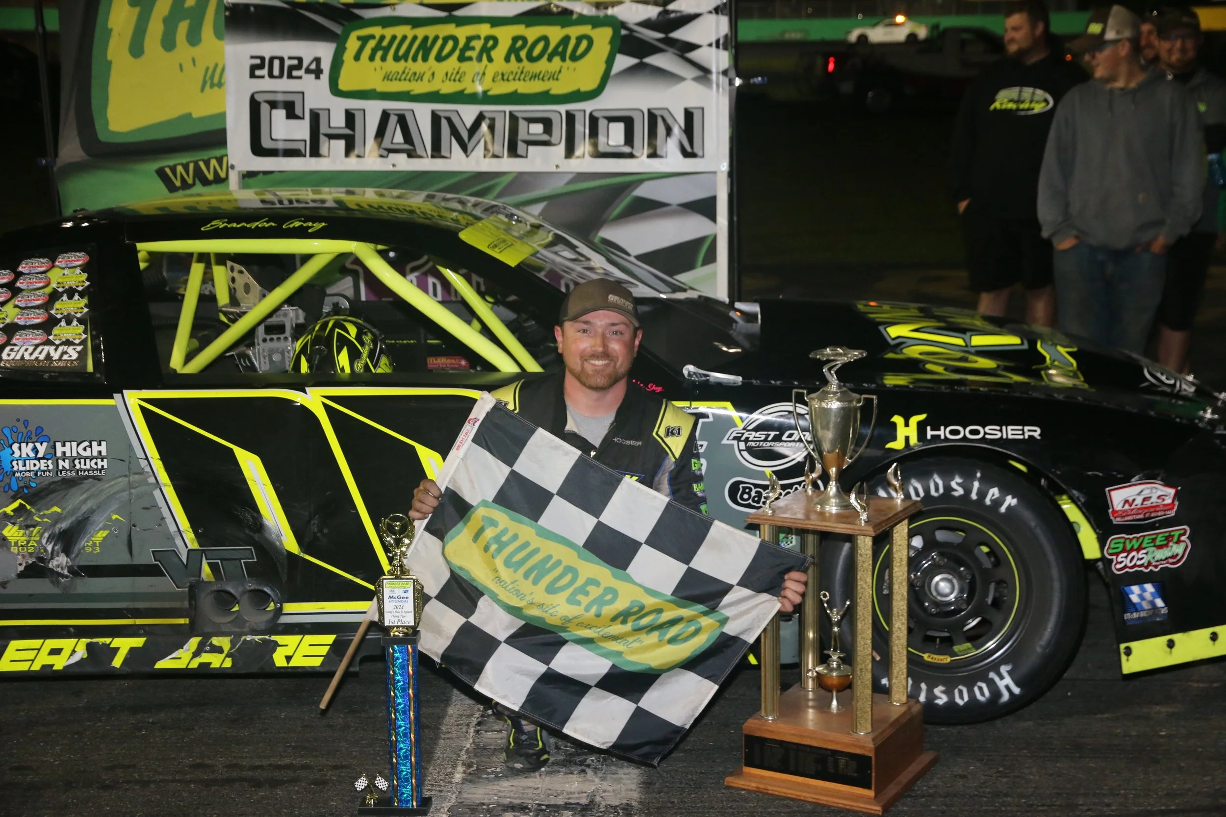 Brandon Gray Claims Record-Breaking Seventh Flying Tiger Victory, Clinches Championship on McGee Hyundai of Barre Super Friday! 