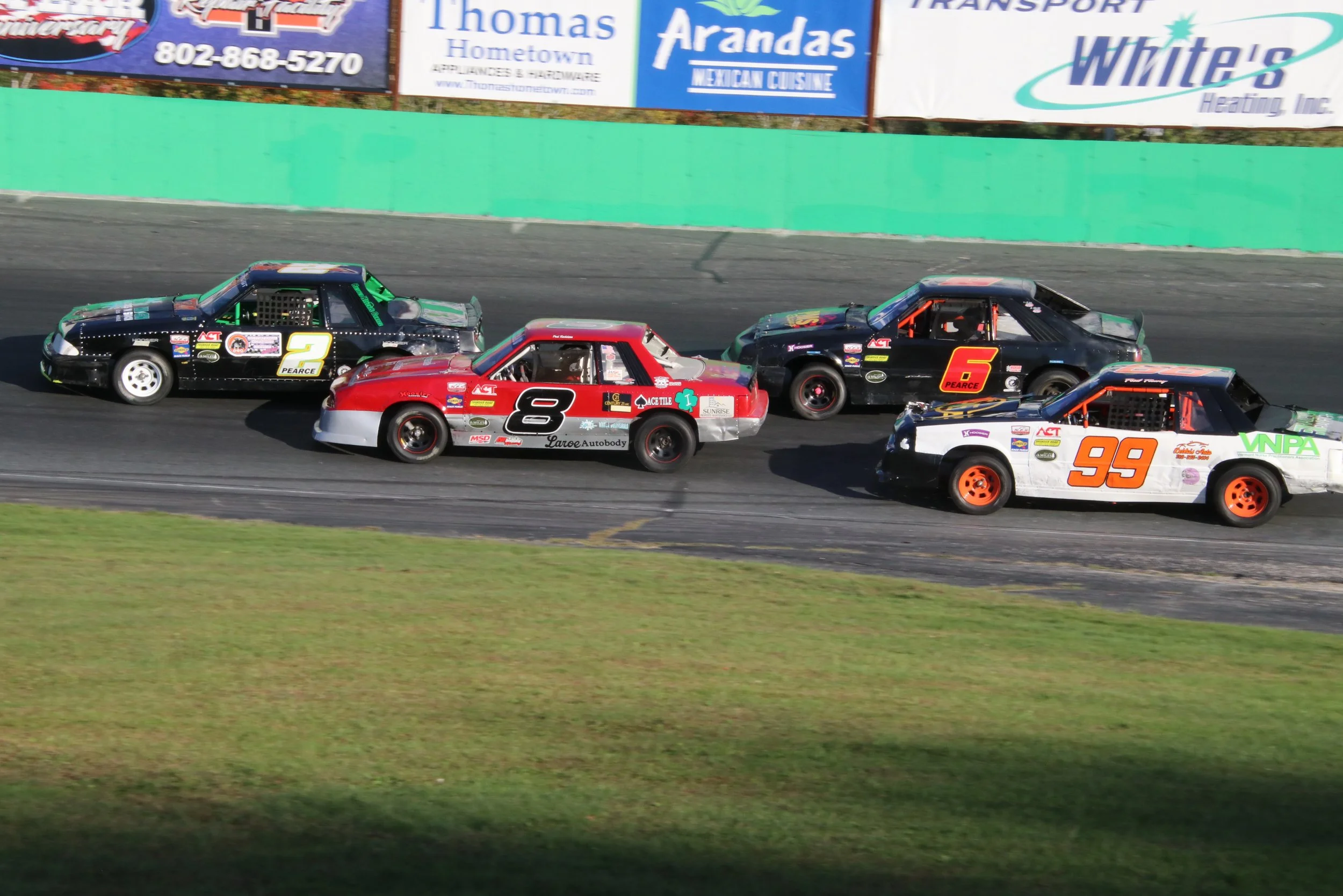 Noyle Johnson Group presents Street Stock Hard Charger Award at Thunder Road