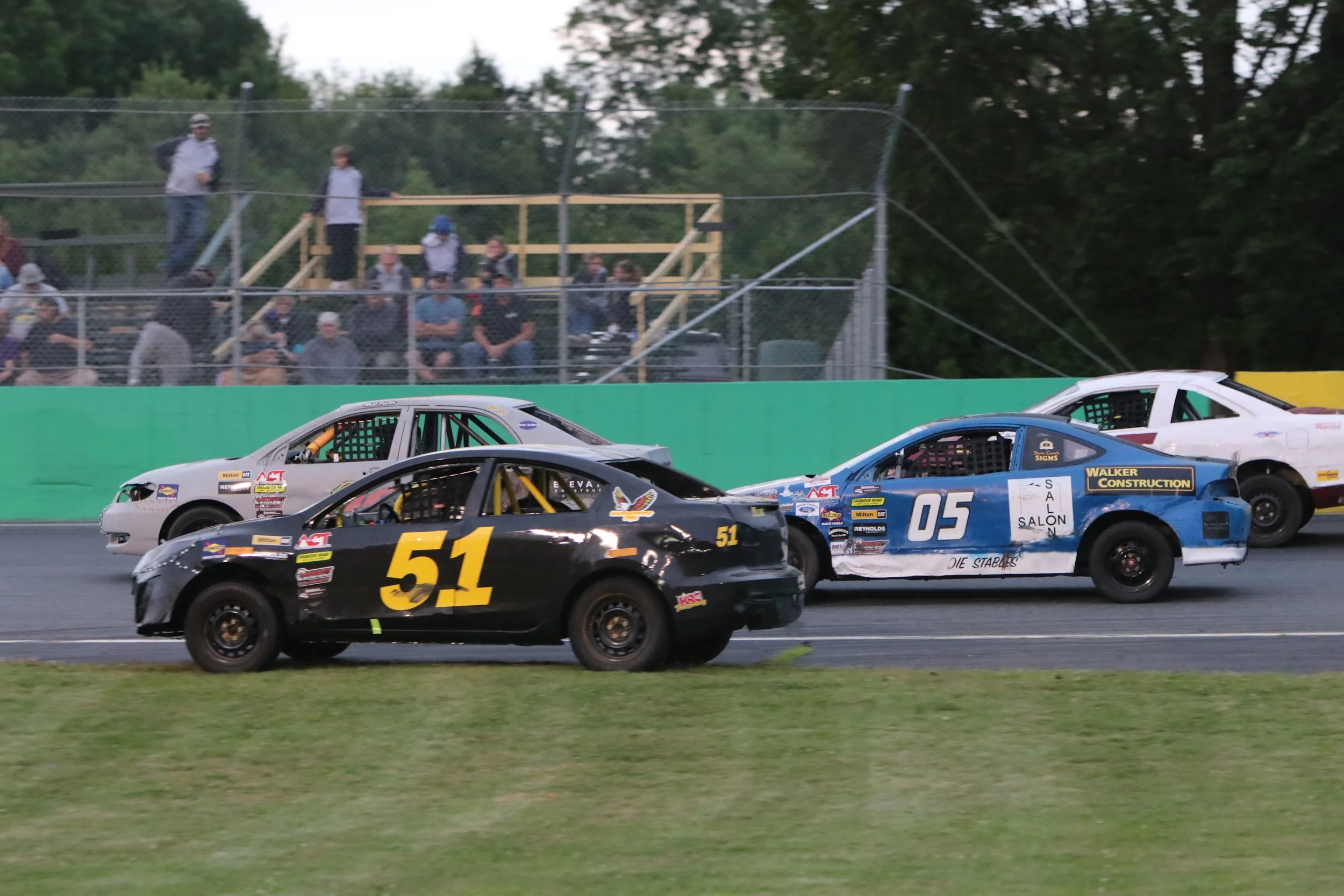 Excitement Galore for Stacked Five Star Roofing Night at Thunder Road