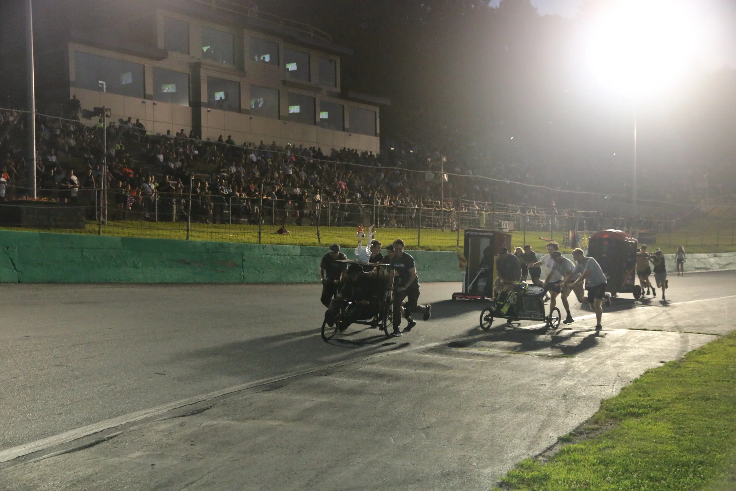 Bergamot + Amor Partners with Calkins Portable Toilets to Present the World Famous Port-a-Potty Grand Prix at Thunder Road!