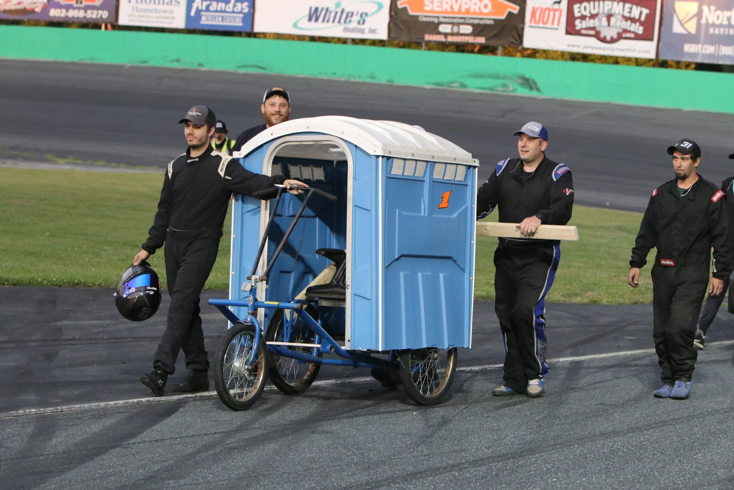 Bergamot + Amor / Calkins Portable Toilets present Port-a-Potty Grand Prix, Close Championship Battles at Thunder Road