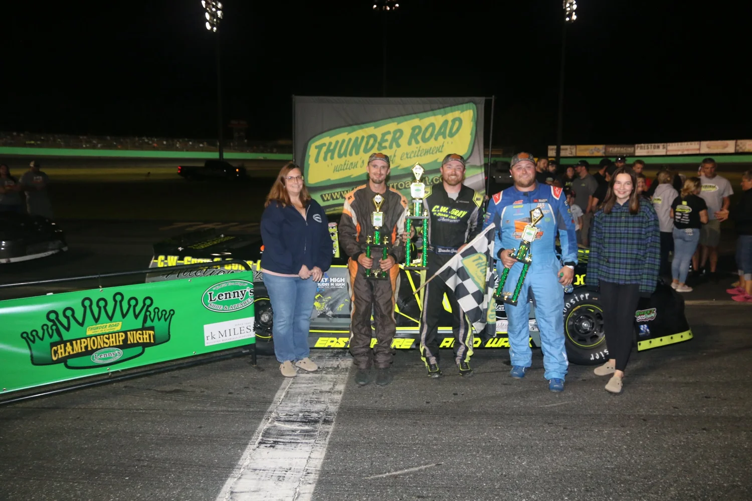 Kaiden Fisher Crowned Thunder Road’s Youngest King of the Road on Lenny ...