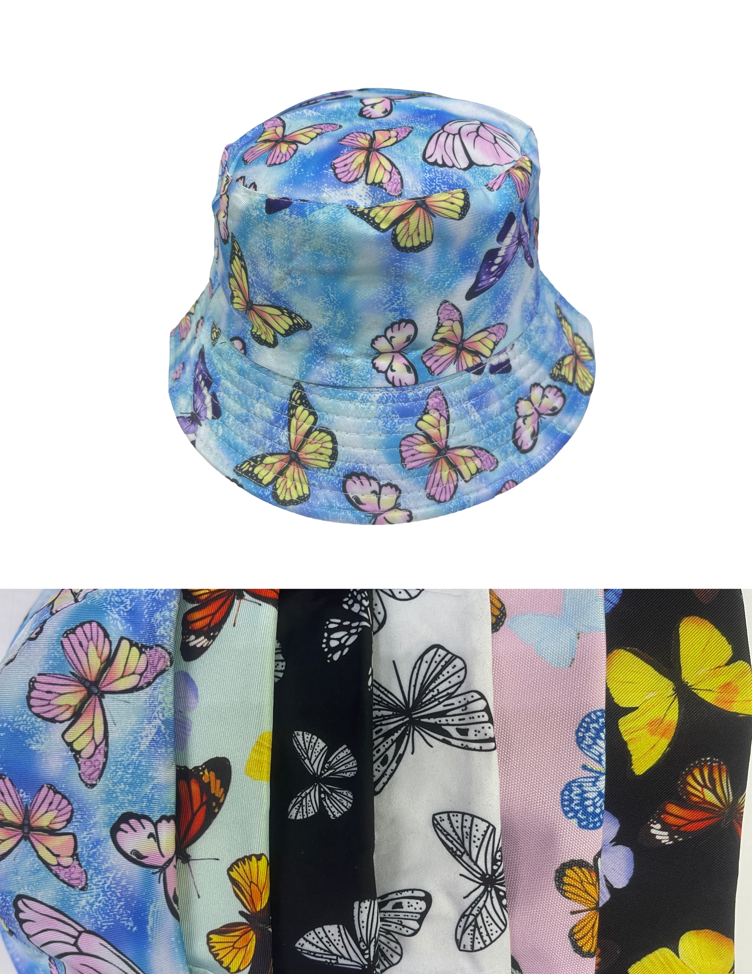 BUTTERFLY BUCKET HAT