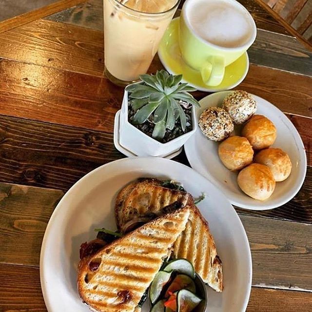 Coffee and Bageldots at @dandelionhouston are the perfect midday treat! 📷: @dandelionhouston