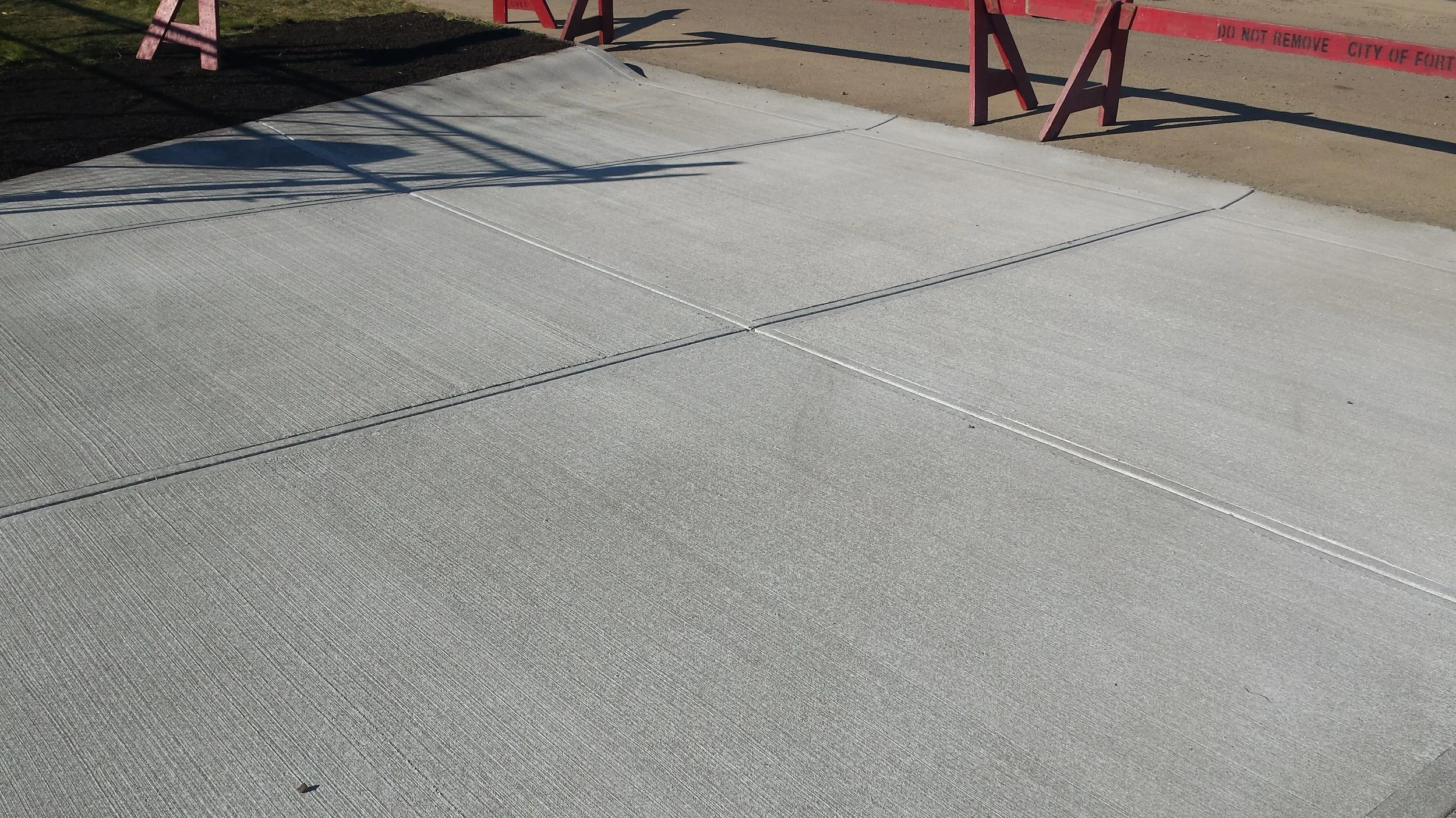 BROOM FINISH — GRANGER CONSTRUCTION LTD. CONCRETE SERVICES