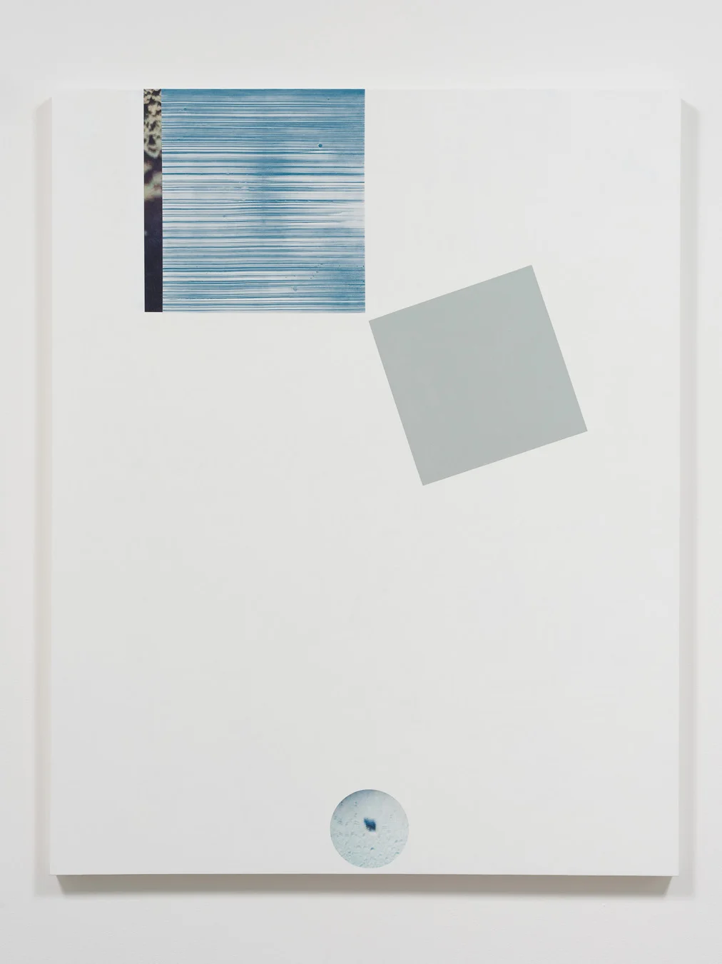 Salton Sea (ground), 2012 Acrylic, oil and UV cured ink on canvas over panel 60 x 48 inches 152.4 x 121.92 cm