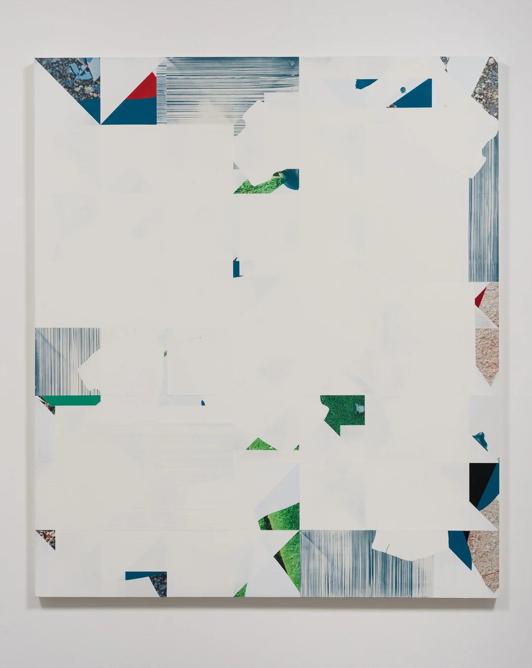 Salton Sea (Green Rug), 2012 Acrylic, oil and UV cured ink on canvas over panel 77 x 66 inches 195.58 x 167.64 cm