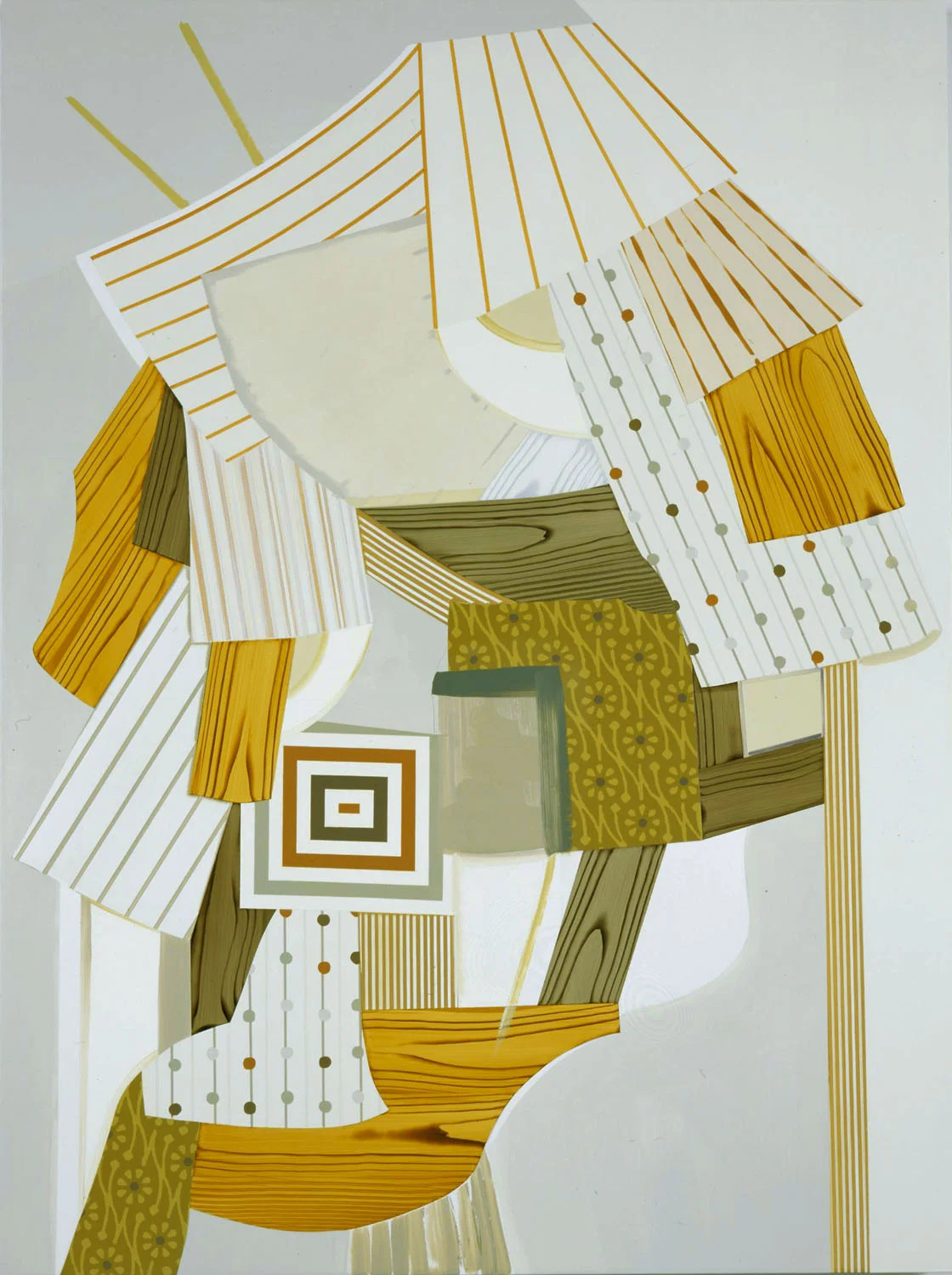 Sumo, 2007 Oil and acrylic on canvas over panel 43 x 35 inches 109.22 x 88.9 cm
