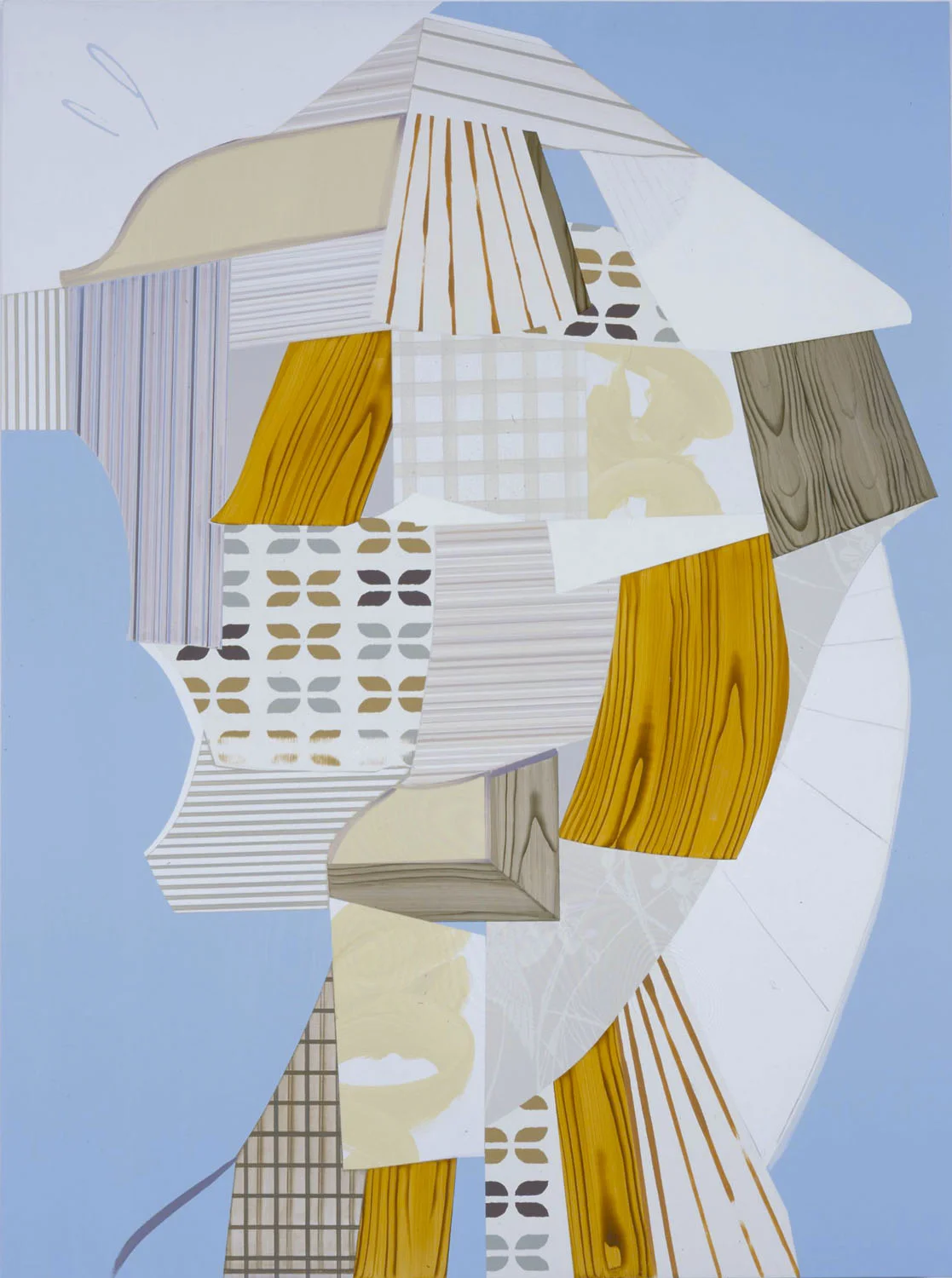 The Pioneer, 2007 Oil and acrylic on canvas over panel 43 x 35 inches 109.22 x 88.9 cm