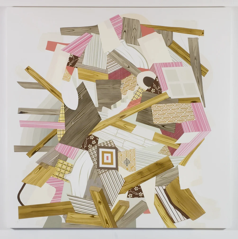 Country Home 1, 2006 Oil and acrylic on canvas over panel 80 x 83 inches 203.2 x 210.82 cm