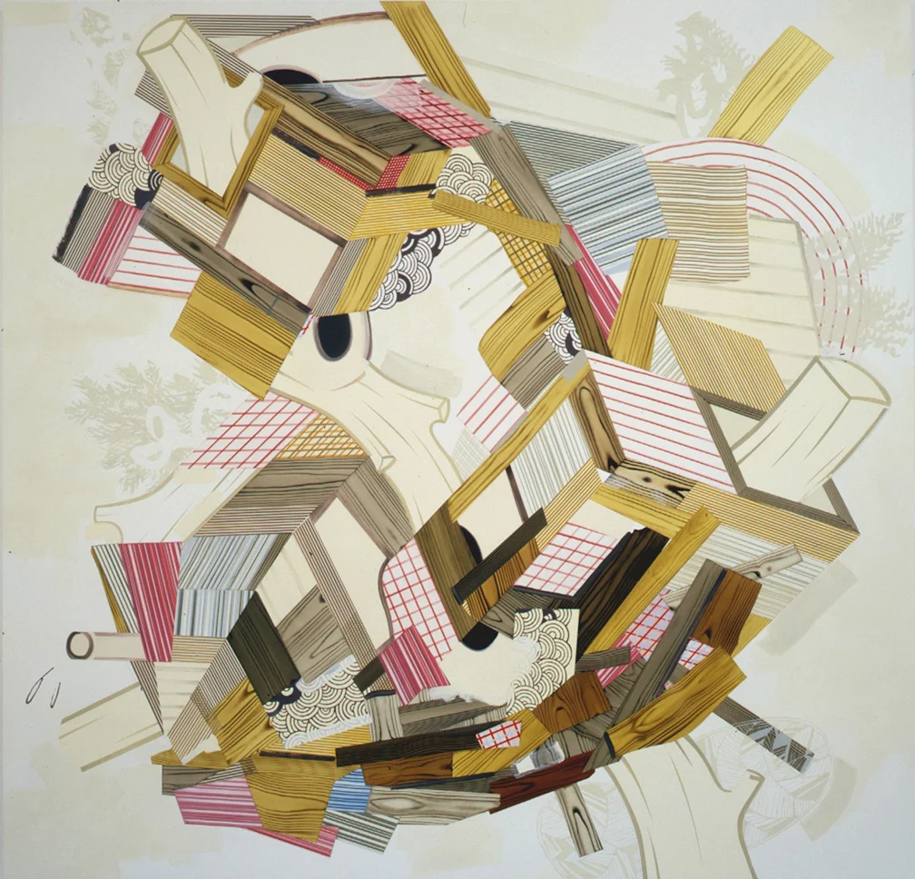 Little Flower, 2006 Oil and acrylic on canvas over panel 80 x 83 inches 203.2 x 210.82 cm
