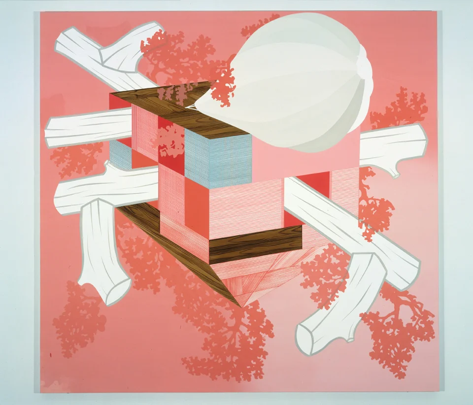 Enduring Love, 2004 Acrylic on canvas over panel 80 x 83 inches 203.2 x 210.82 cm
