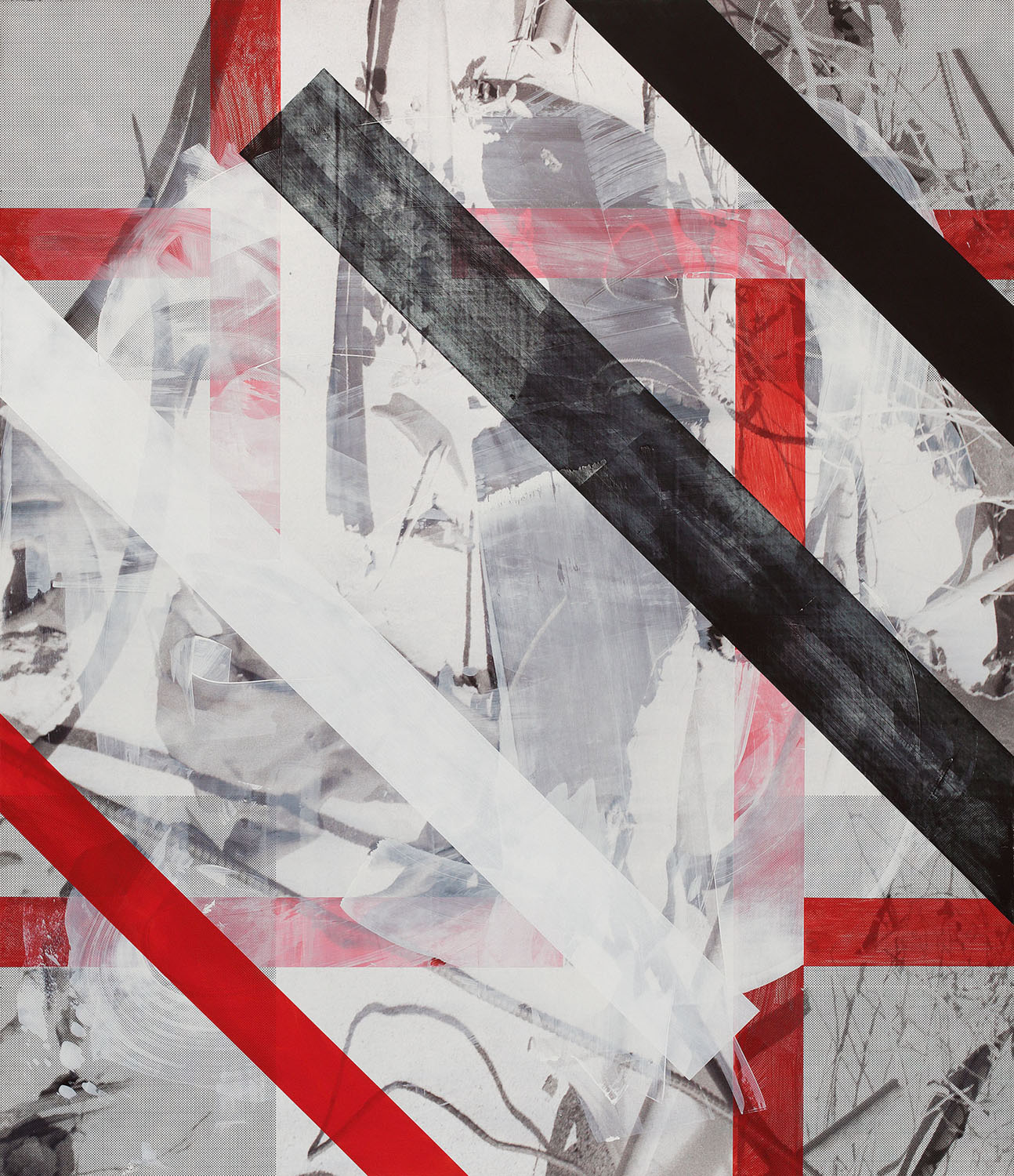  Shame, 2014  Acrylic, oil and UV cured ink on canvas over panel  84 x 72 inches  213.36 x 182.88 cm       