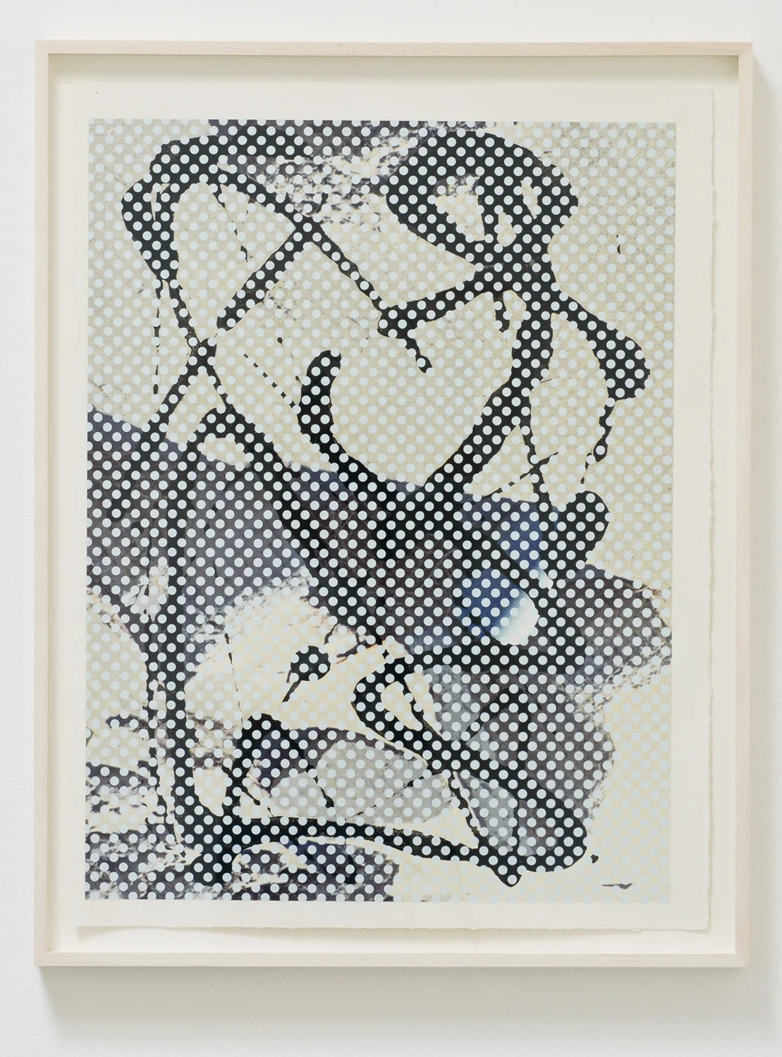 Untitled, 2013 Acrylic and UV cured ink on paper 33 x 25-1/2 inches 83.82 x 64.77 cm