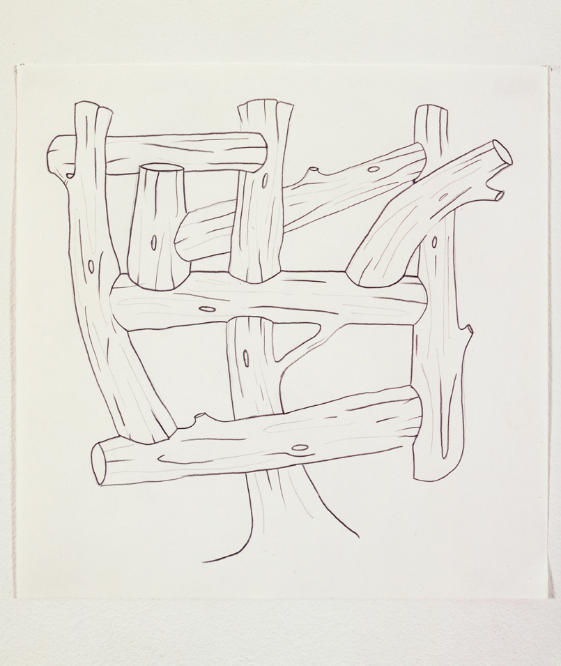  Untitled, 2003  Pencil on paper  10 x 10 inches  25.4 x 25.4 cm       