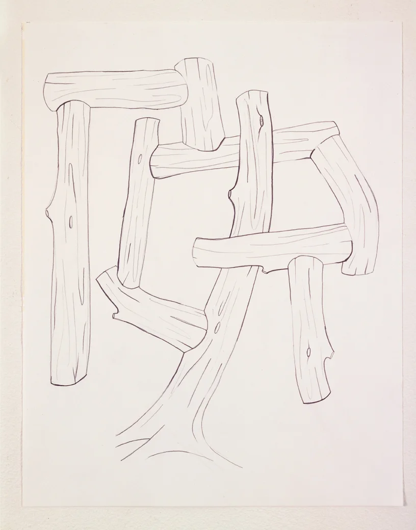 Untitled, 2003 Pencil on paper 14 x 11 inches 35.56 x 27.94 cm