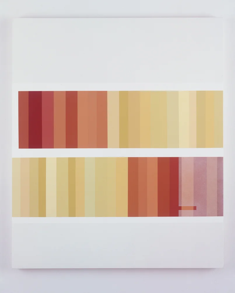Double Shelf, 1998 Acrylic on canvas over panel 42 x 35-1/2 inches 106.68 x 90.17 cm
