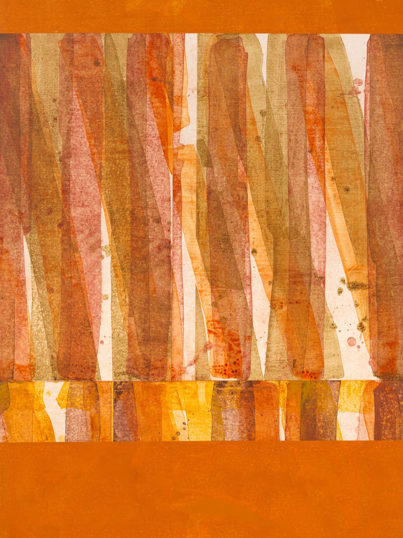  Untitled (5 Bands Rust Interval)  Detail         