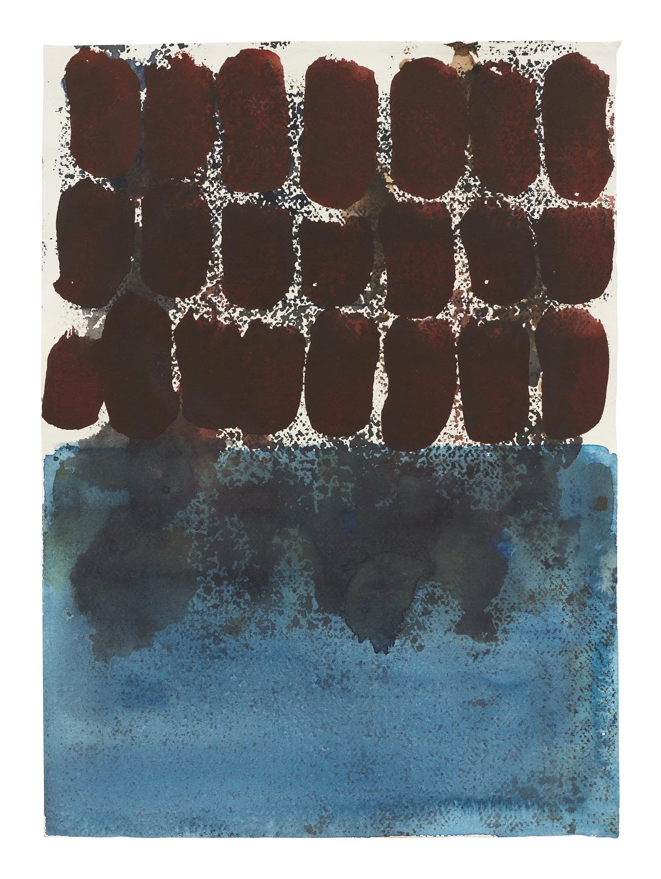  Strata 65, 2025  Watercolor on paper  16 3/8 x 11 3/4 inches       