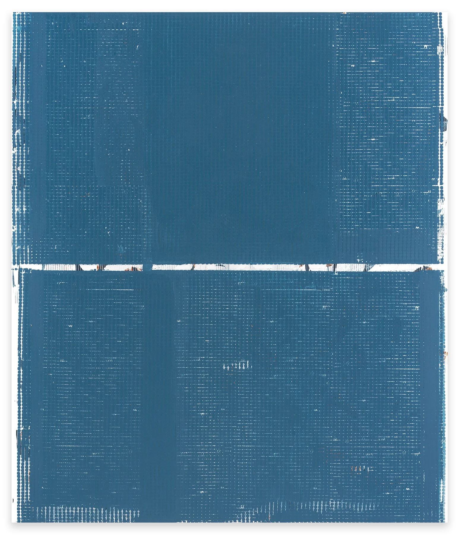  Aggregate 8 (night occlusion), 2023  Oil and acrylic canvas over panel  70&nbsp; x 60 inches       