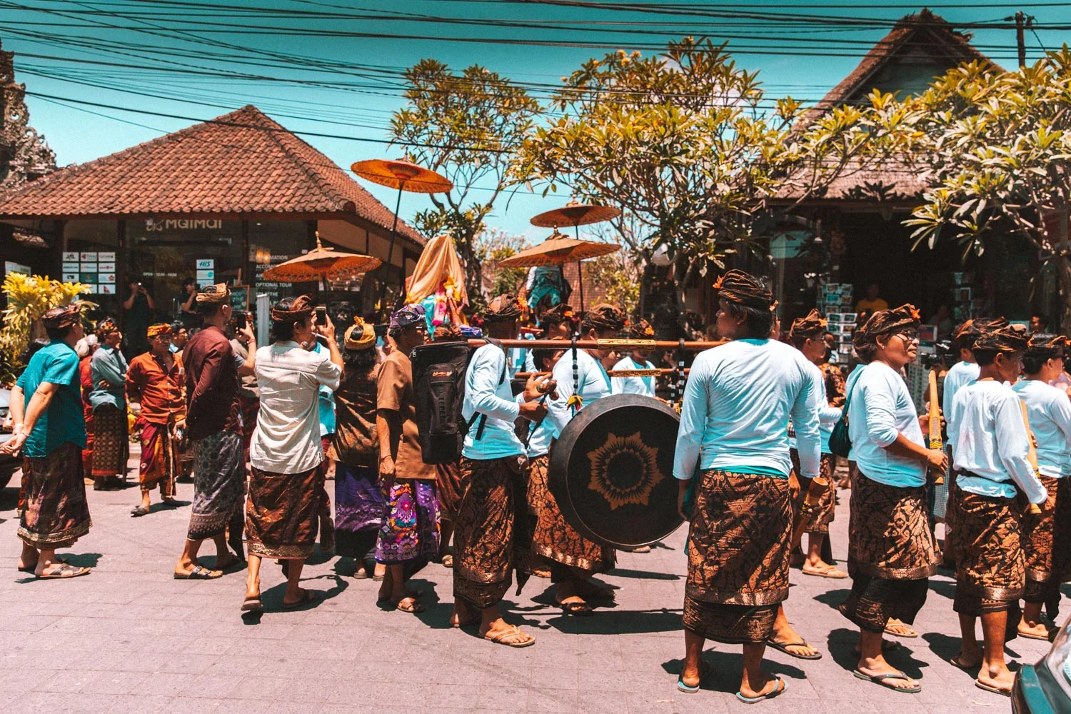 Matrimonio nel centro di Ubud