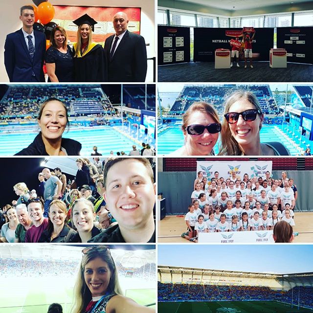 #weekinreview #flashbackfriday 
WHAT A WEEK! 
Ashleigh has had a massive week from Graduating college from @apmcollege @torrensuni With a Bachelor of Business, Event Management 👩&zwj;🎓, managing the Elastoplast @gc2018 activation at the Gold Coast 
