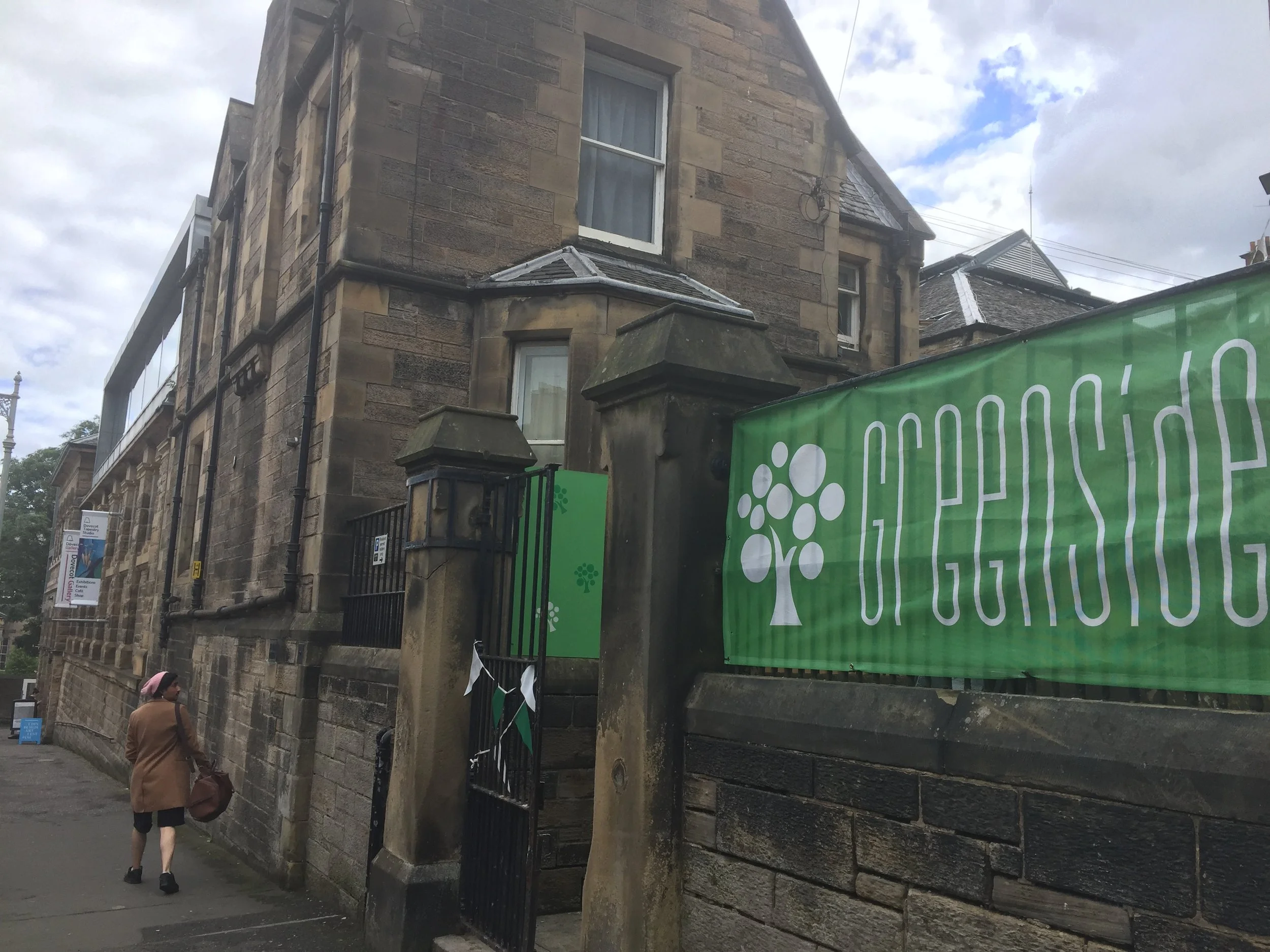  Our venue: Greenside @ Infirmary Street. 