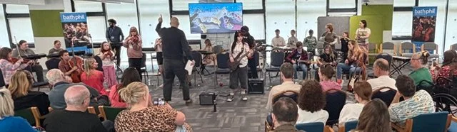 Young carers from Central Bedfordshire collaborate with the Bath Philharmonia