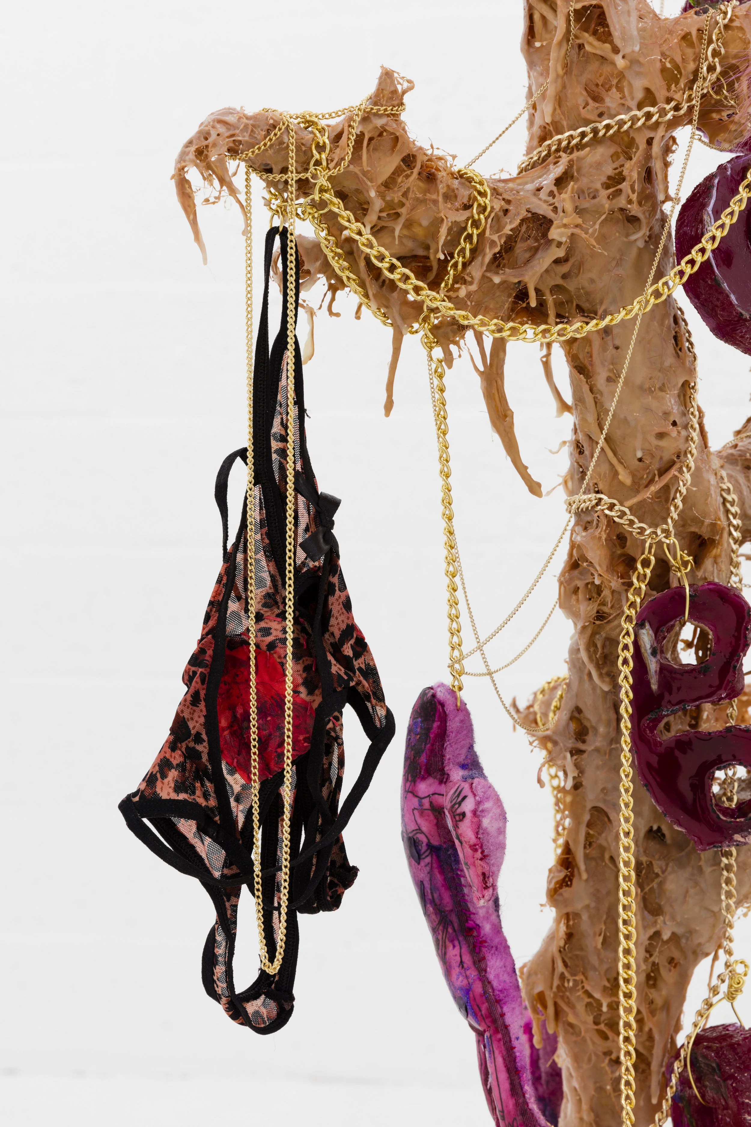 Athena Papadopoulos, Bird, (detail), 2017. Emalin, London. Photo: Lewis Ronald
