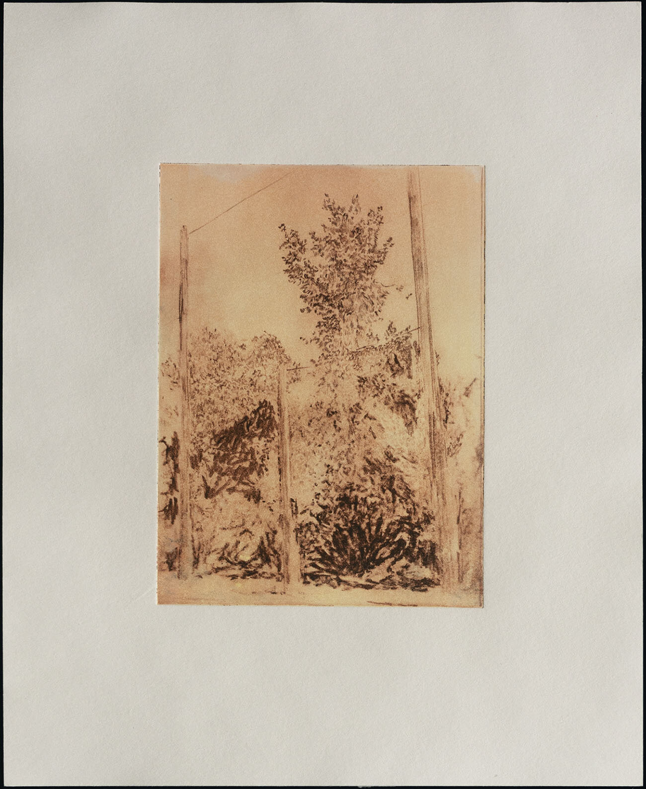    Untitled   (57/60 On ramp), 2019  Intaglio (Photopolymer), Monoprint, 7 x 9 in.  Series of 18 unique works. 