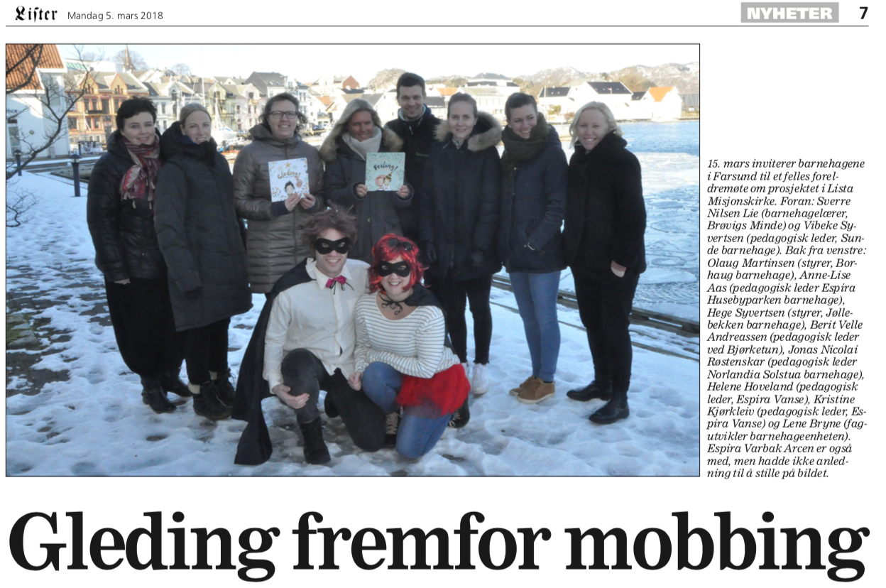 Gleding fremfor mobbing