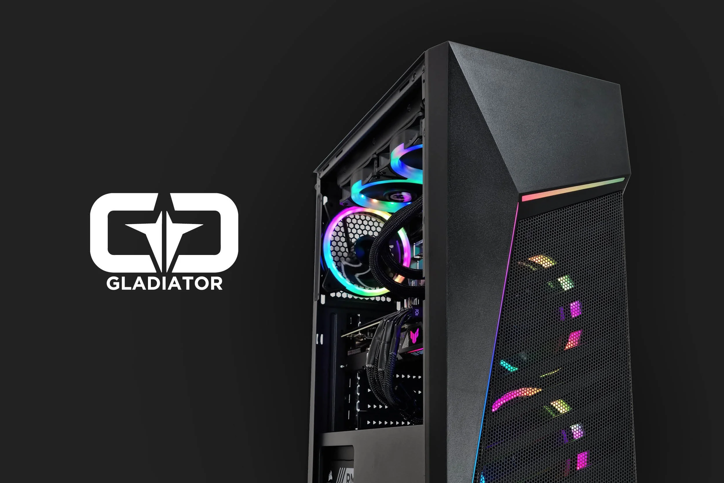 Magazine & website designs for high-end gaming-computer brand