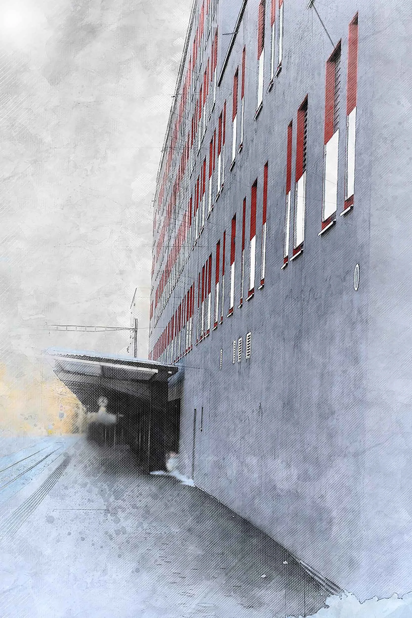 STUDIO APARTMENT BUILDING 'BSD'
