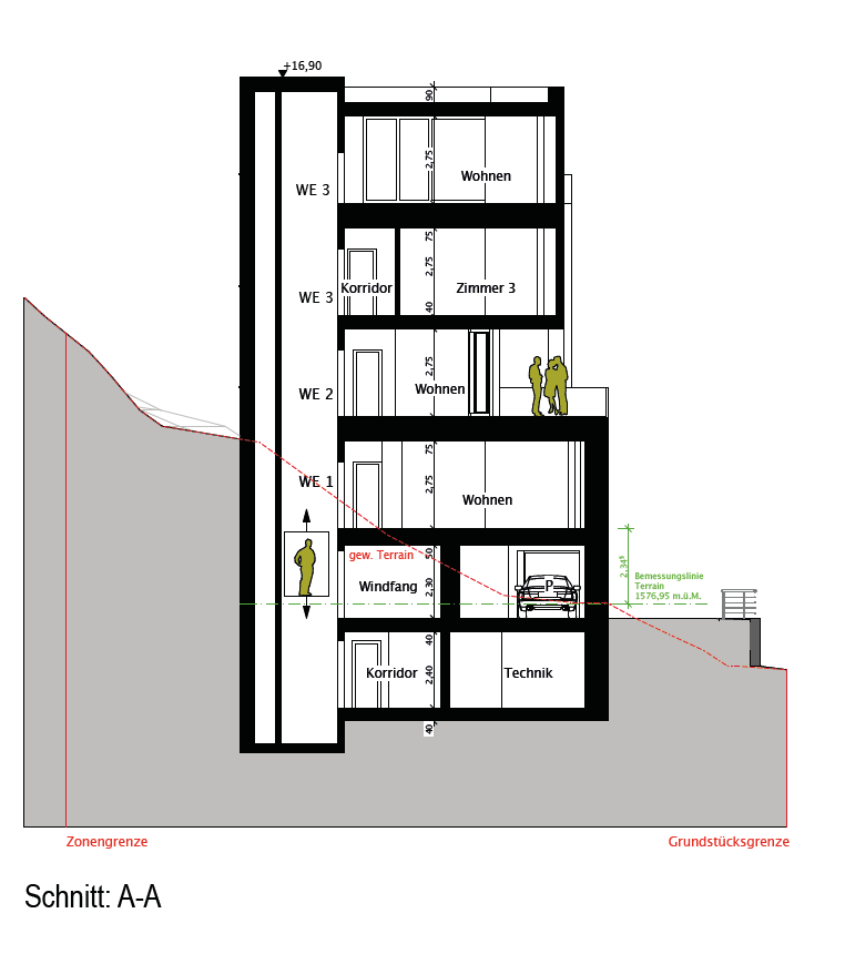 APARTMENT BUILDING 'GRÜ'