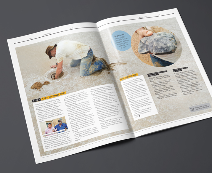 Curtin University Magazine Design