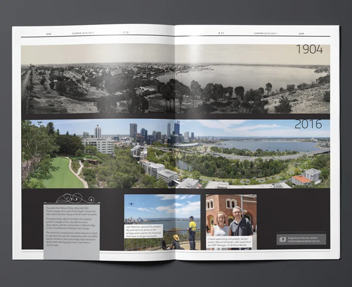 Curtin University Magazine Design