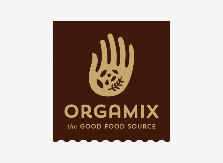 Orgamix logo brand design