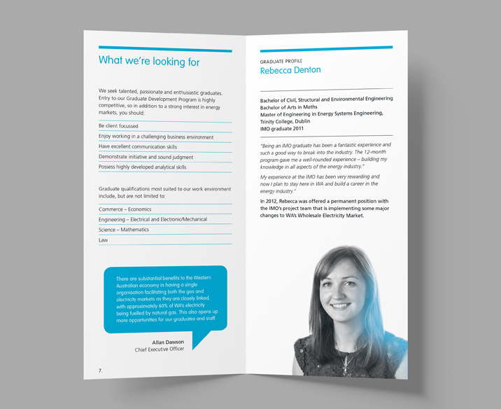 The IMO Corporate Brochure Design