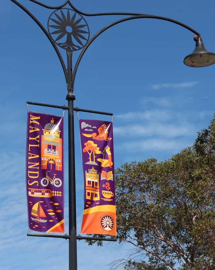 Maylands Street Banner Design