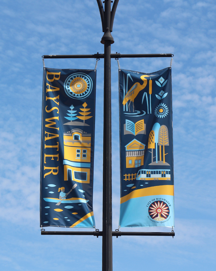 Maylands Street Banner Design