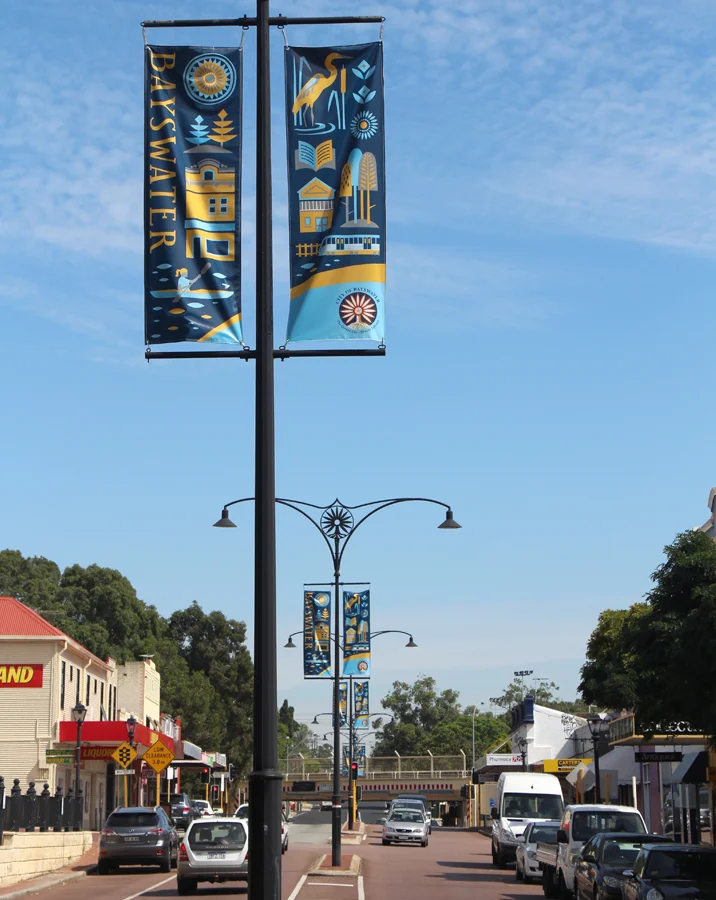 Maylands Street Banner Design