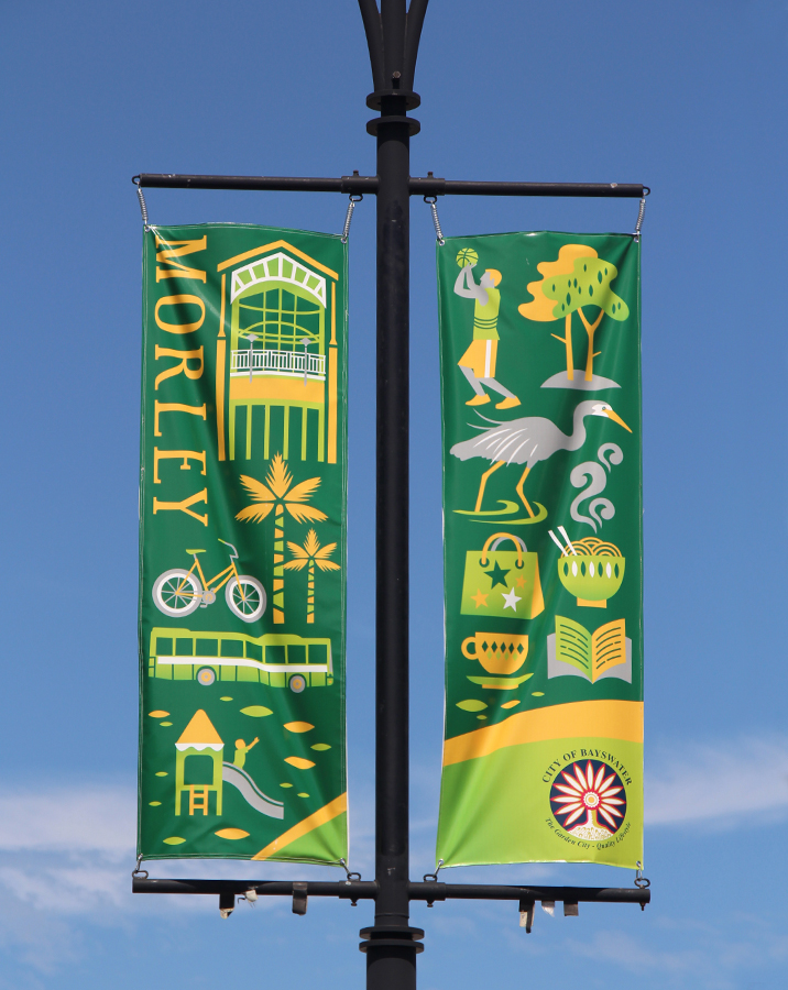 Maylands Street Banner Design