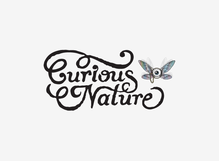 Curious Nature Wine Brand Logo Design