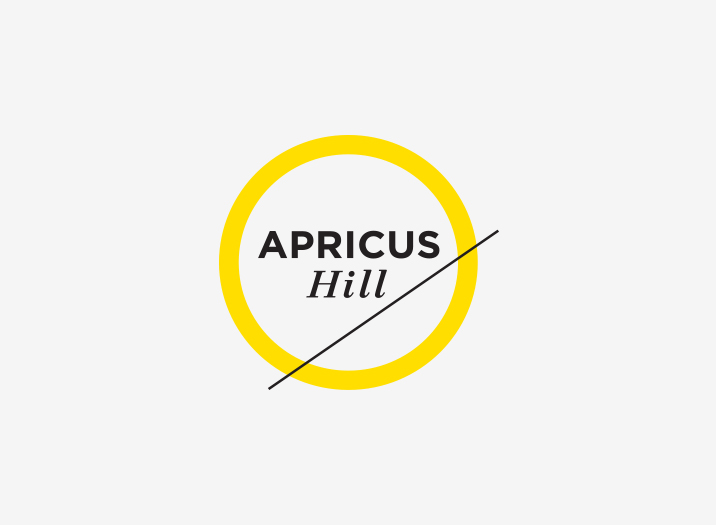 Apricus Hill Wine brand logo design