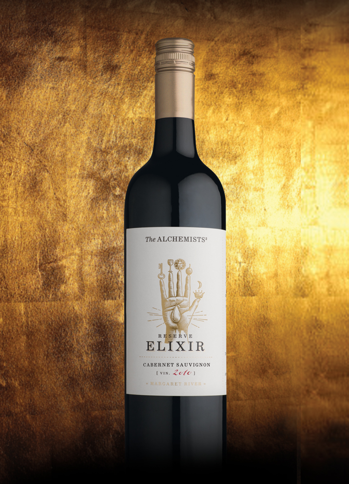 The Alchemists Premium Wine Label Design