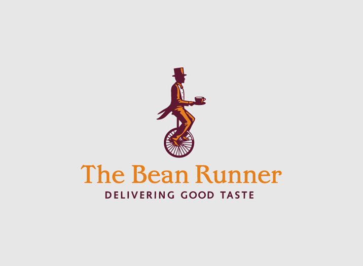 The Bean Runner logo design