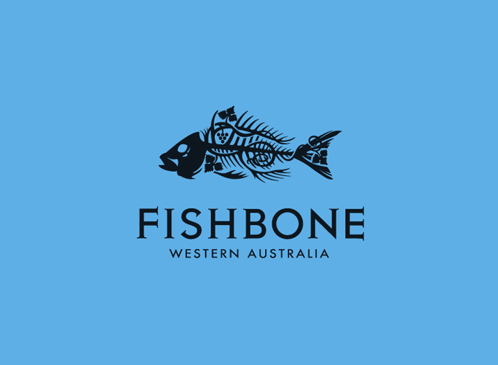 Fishbone logo design